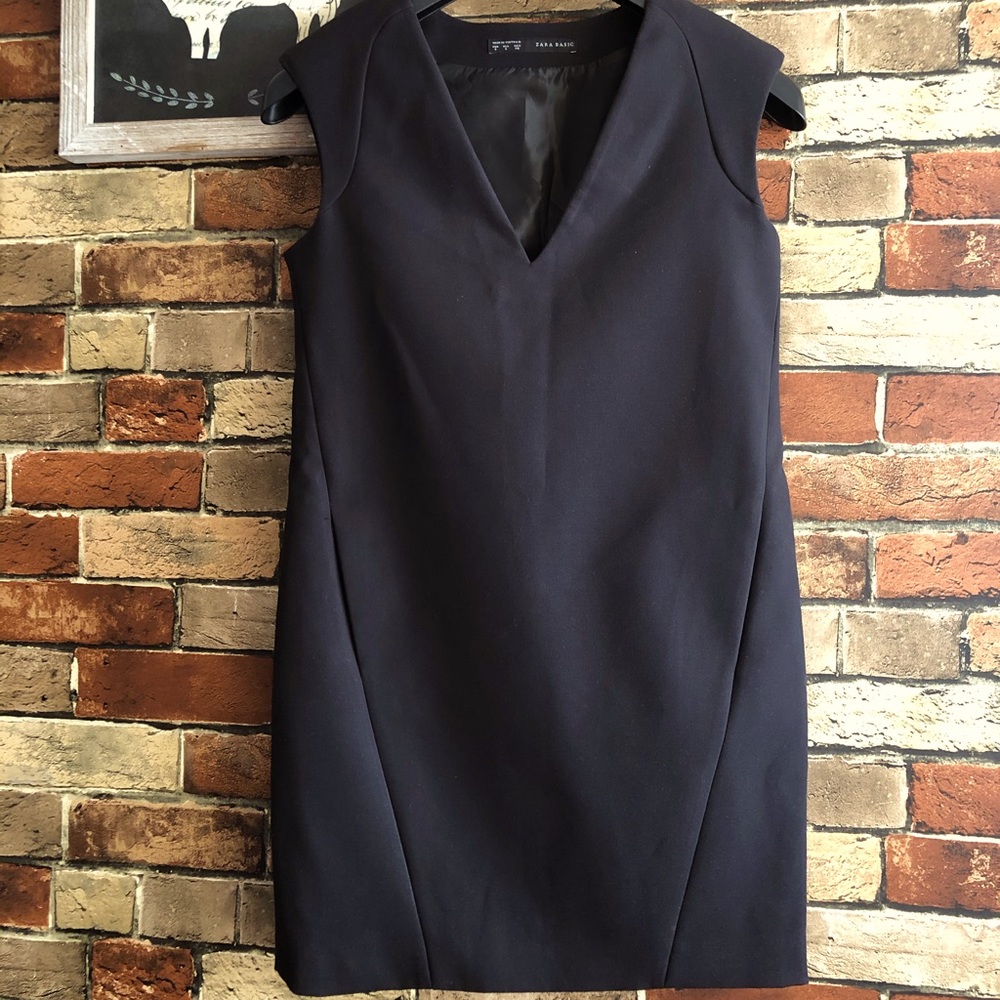 Zara Black mini dress